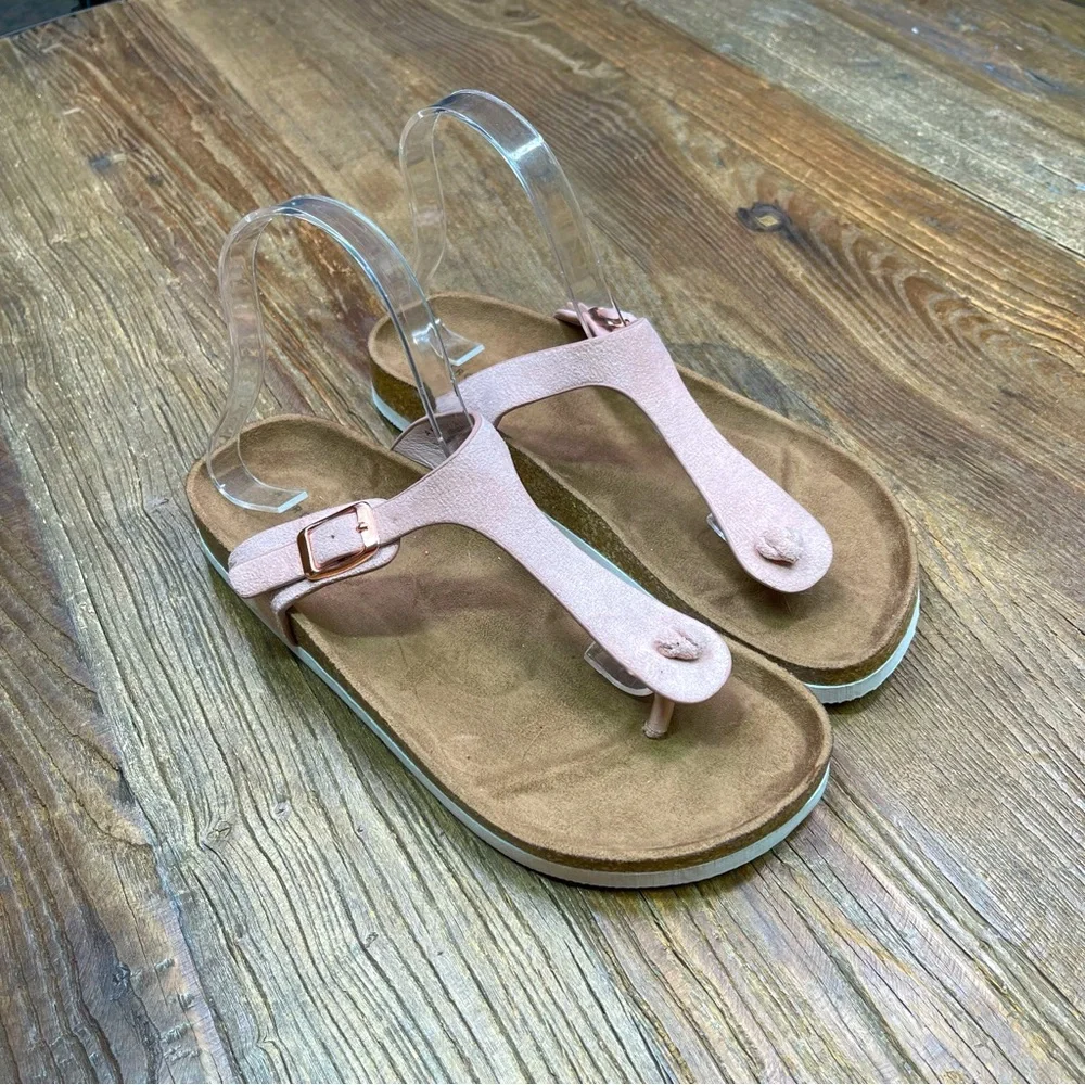 New ~. AÉROPOSTALE T-Strap Cork Sandal Size 9